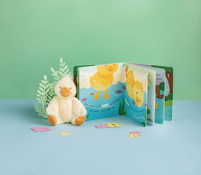 Duckling Book With Plush Set