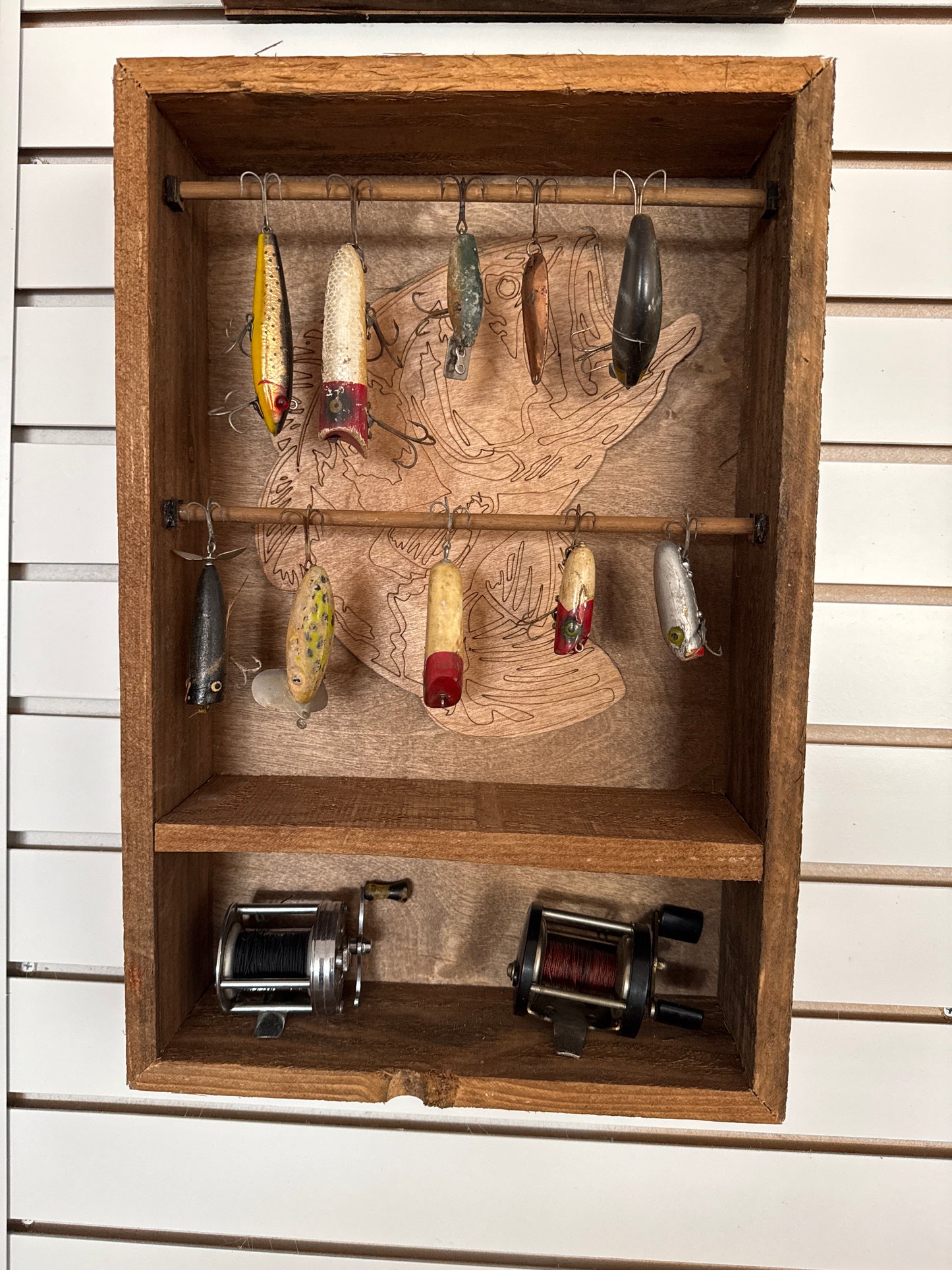 Antique Fishing Lure Box