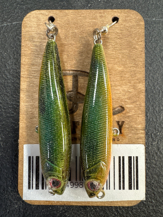JR Jerk Bait Earrings