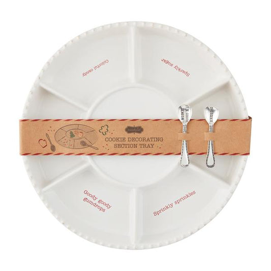 Christmas Cookie Decorating Tray Set