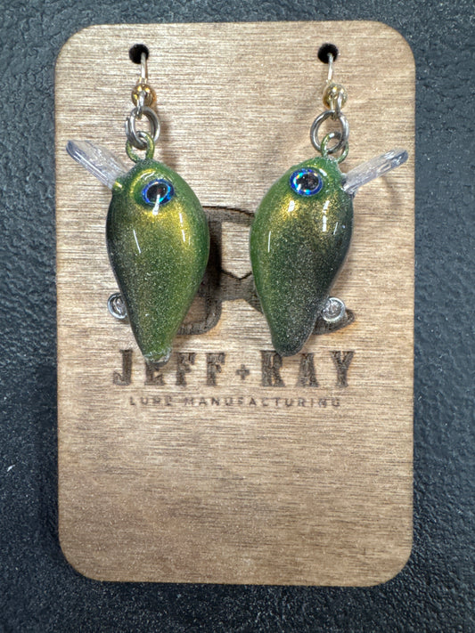 JR Mini Crank Bait Earrings