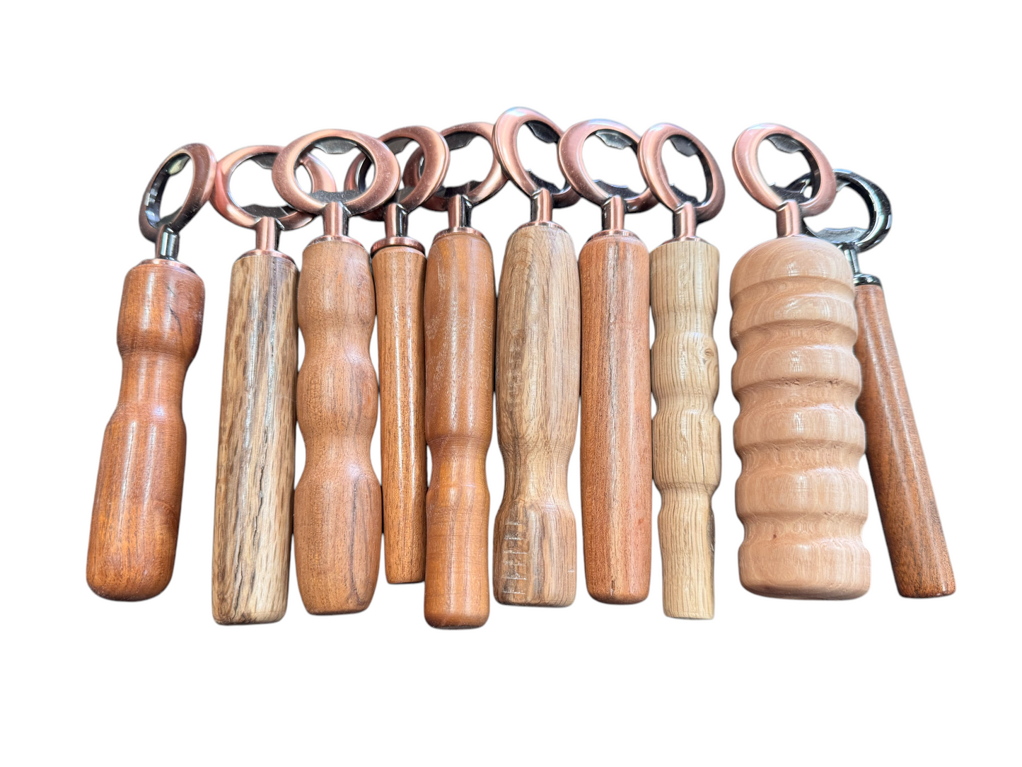Handcrafted Wood Bottle Openers (Assorted)