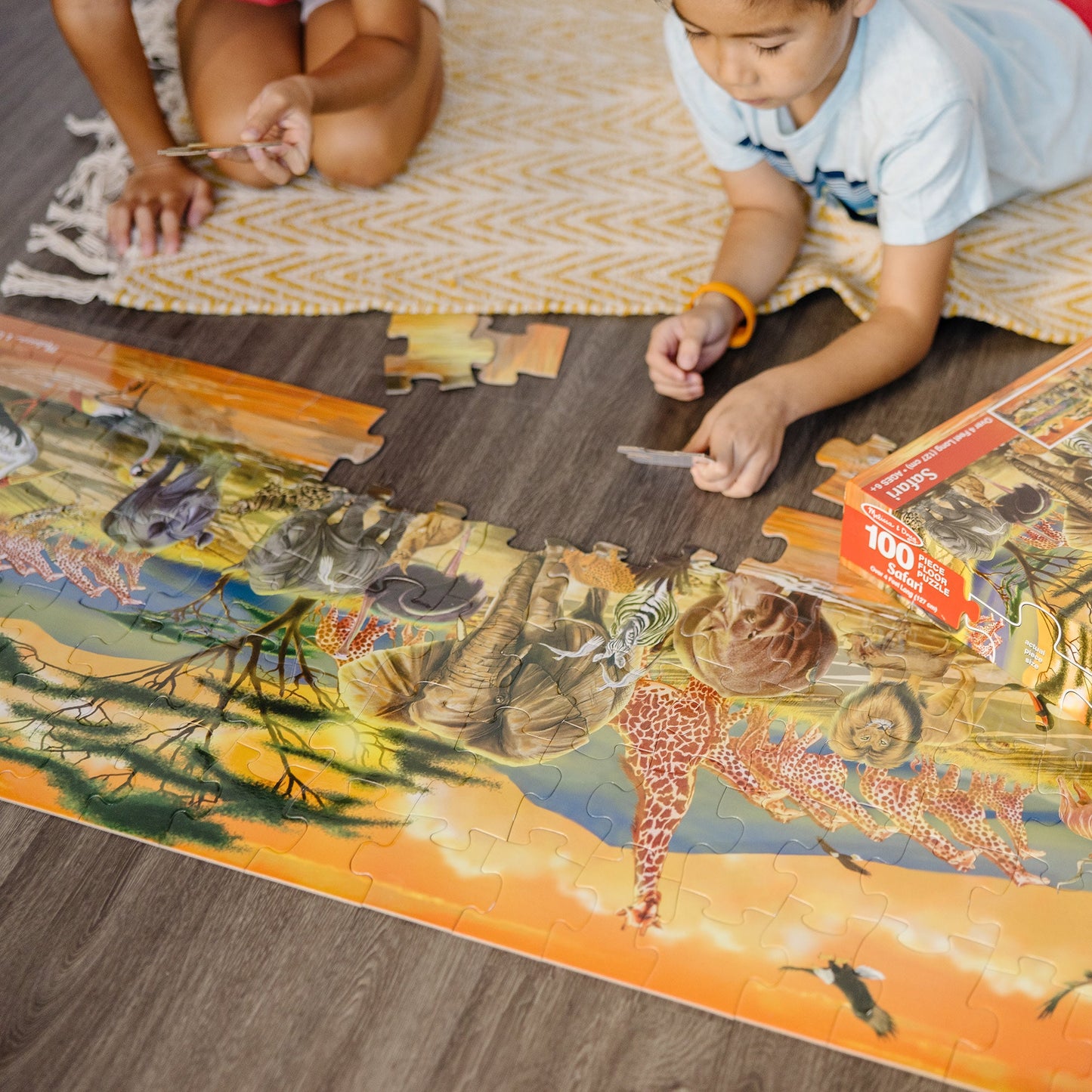 Safari Floor Puzzle - 100 Pieces