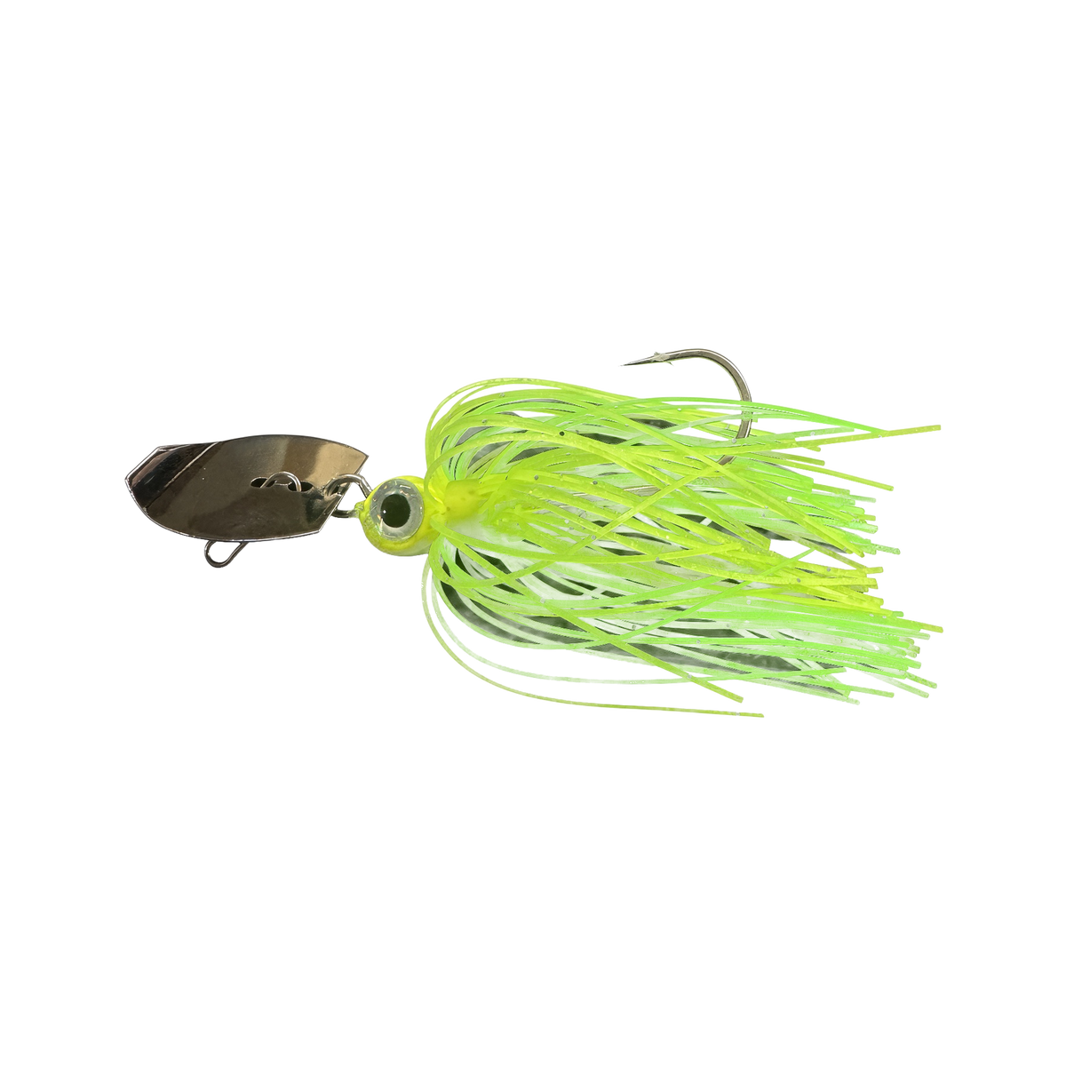 JR Bladed jig — Skirted — Chartreuse Green