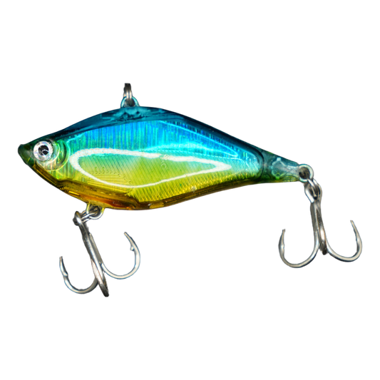 JR Lipless crankbait — Iridescent Flash