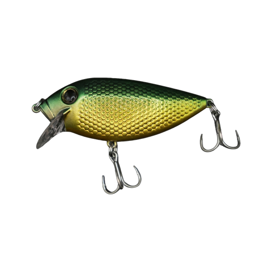 JR Wake bait — Style A — Green Gold Hammer