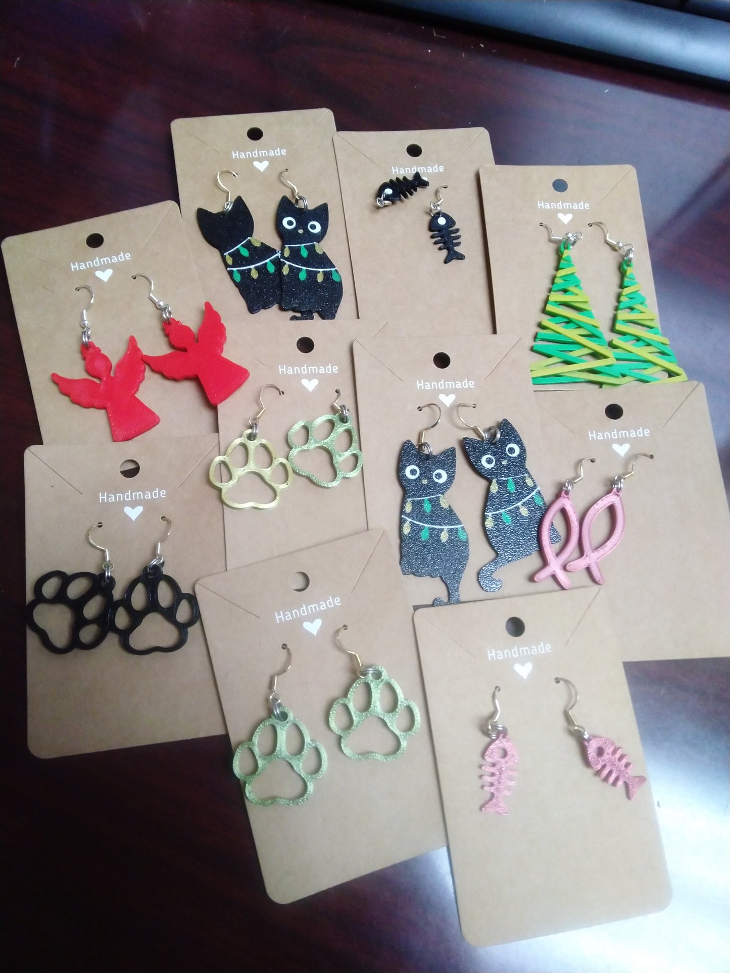 Charm Girls 3D Earings