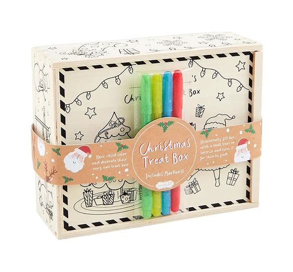 DIY Christmas Treat Box