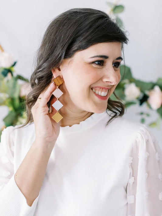 Cascading Diamond Earrings