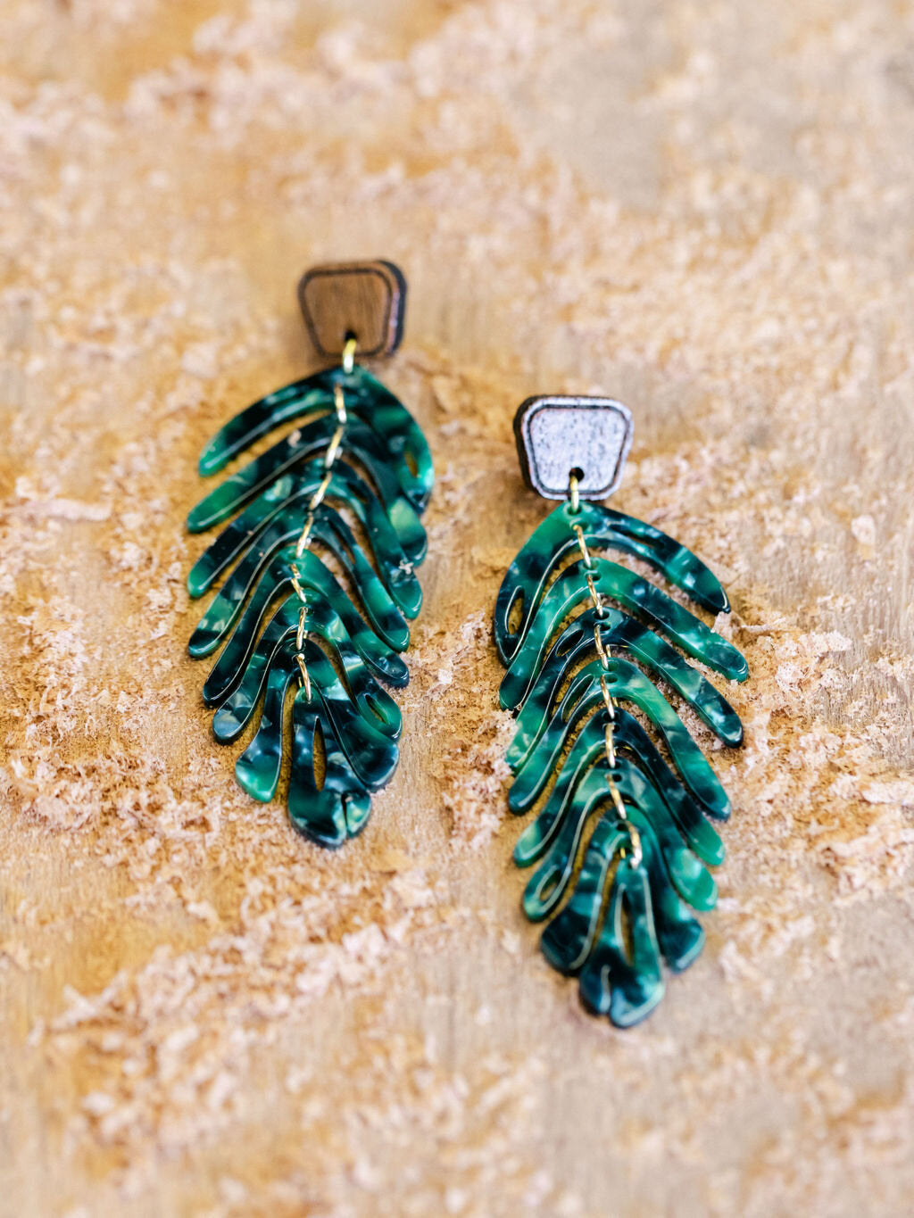 Mesquite Leaves Earrings