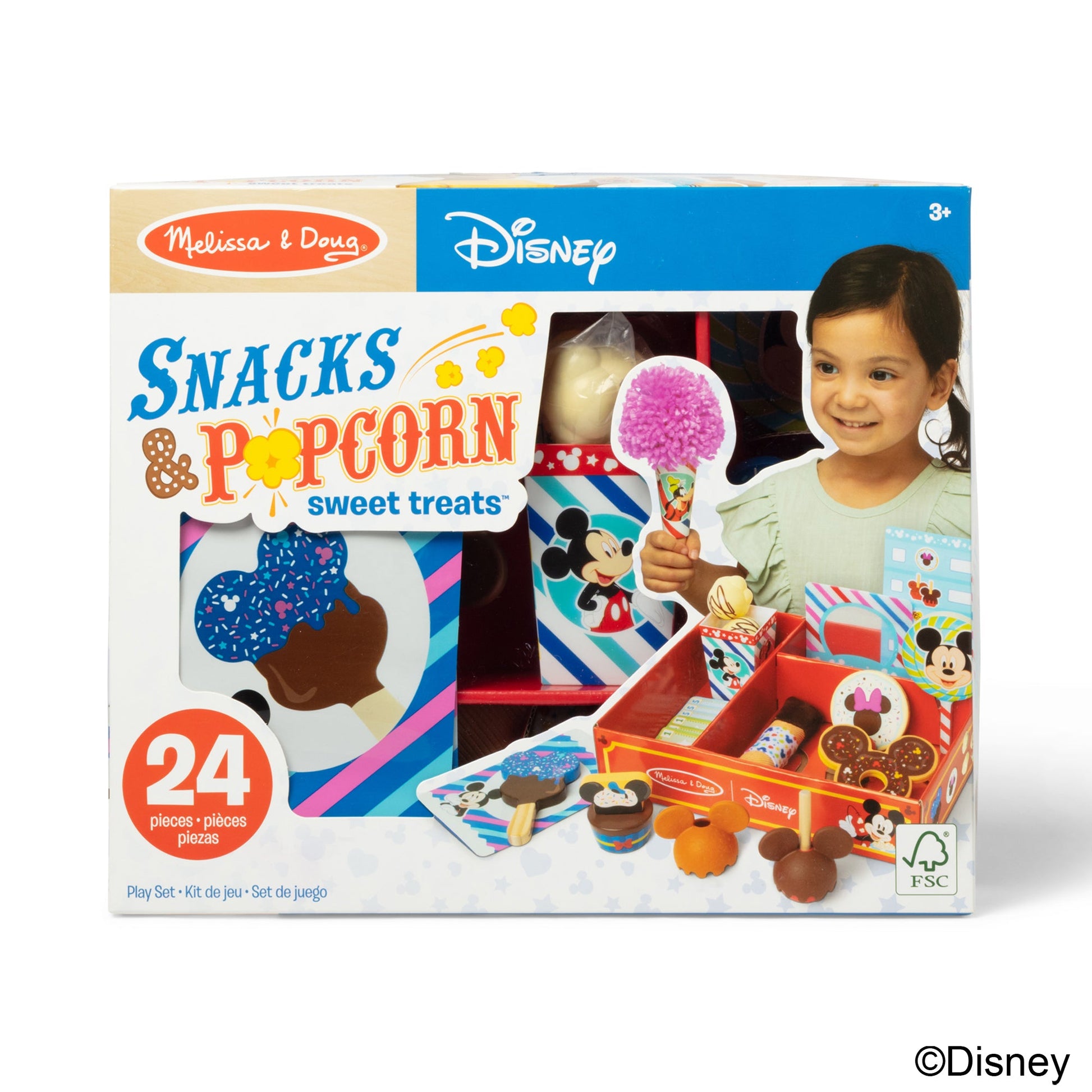 Disney Snacks & Popcorn Play Set