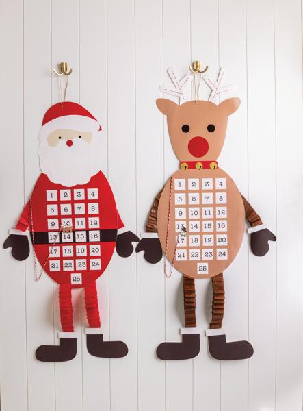 Santa Countdown Door Hanger