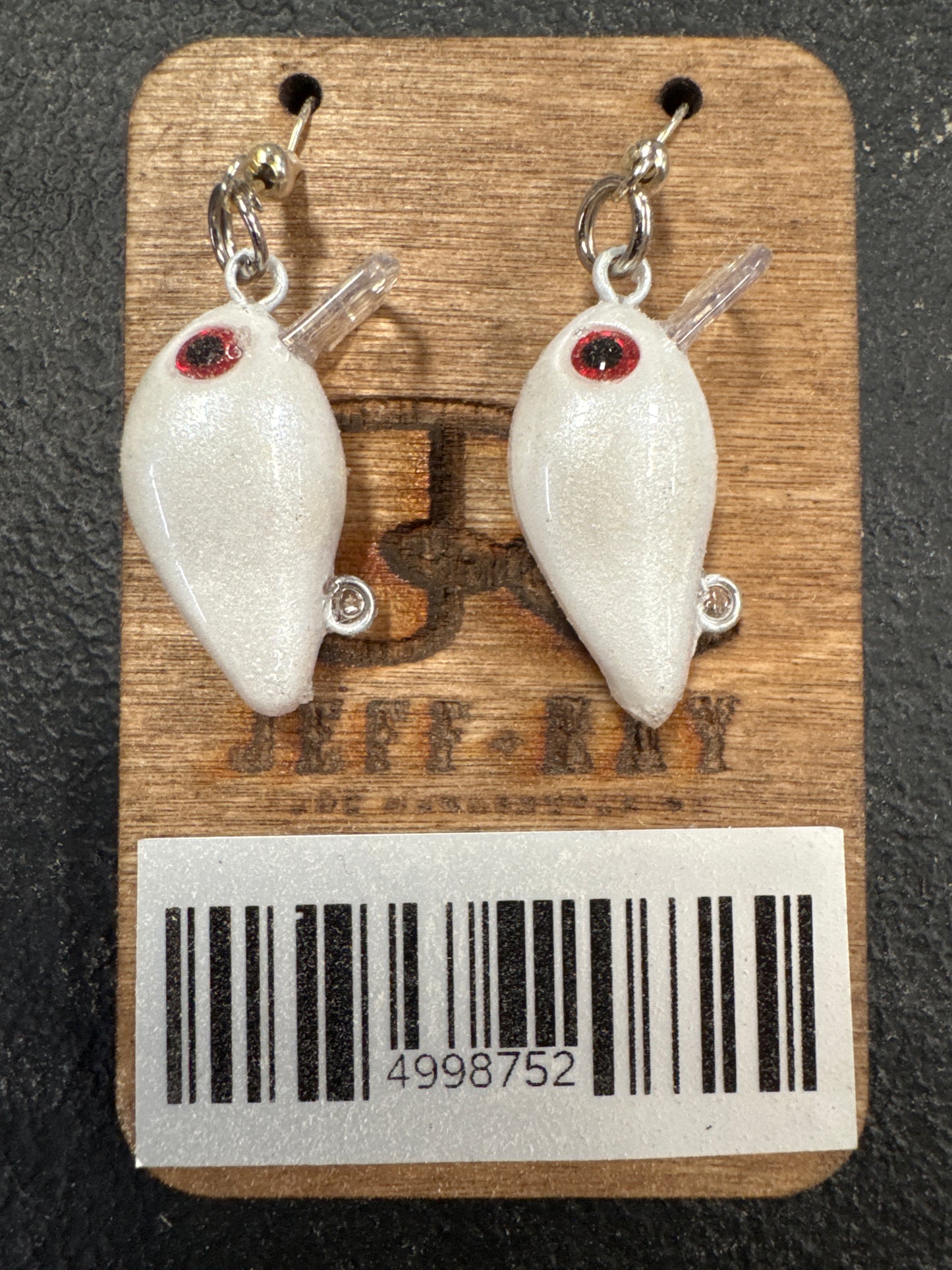 JR Mini Crank Bait Earrings