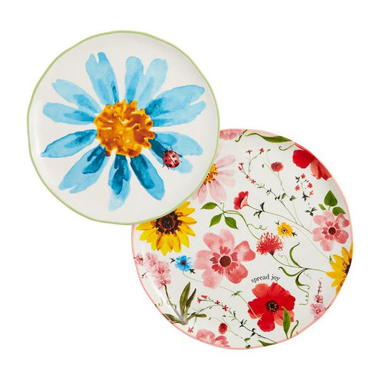 Floral Nested Platter Set