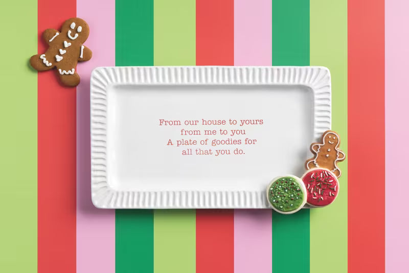 Christmas Baked Goods Tray
