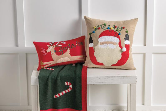 Reindeer Felt Pillow