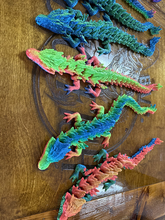 Dragons multi colors
