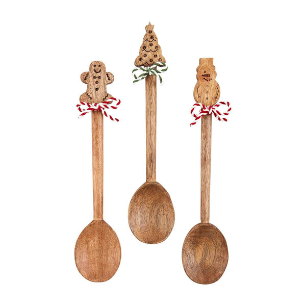 Wooden Christmas Spoons