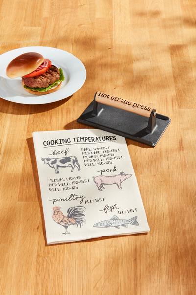 Cast Iron Grill Press Set