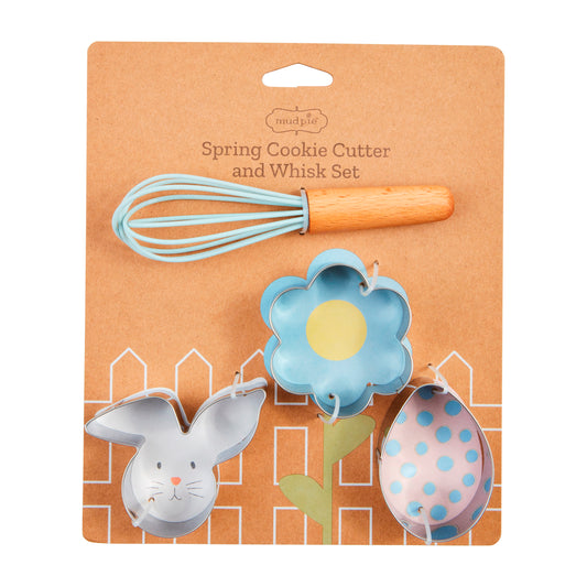 Flower Cookie Cutter Whisk Set