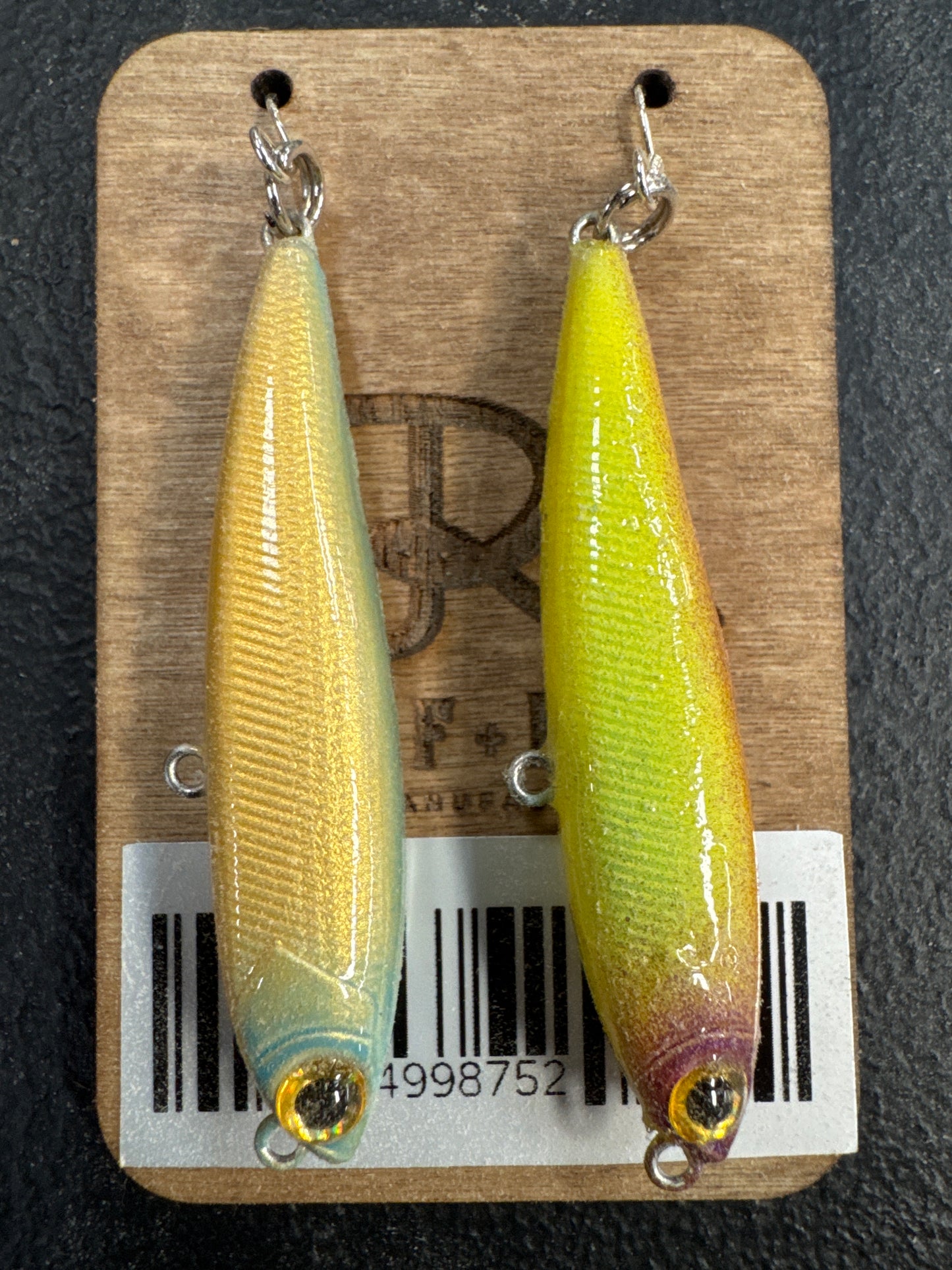 JR Jerk Bait Earrings