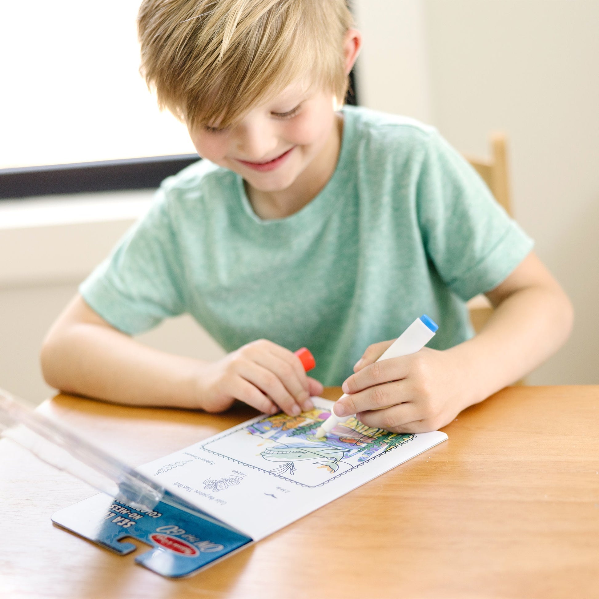 On the Go™ ColorBlast Color Reveal Pad – Sea Life