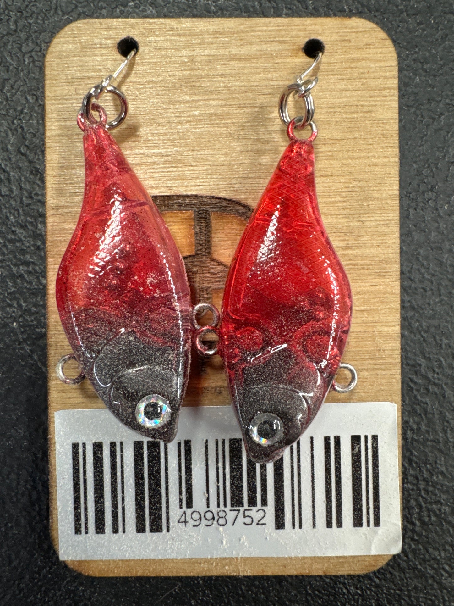 JR Lipless Bait Earrings