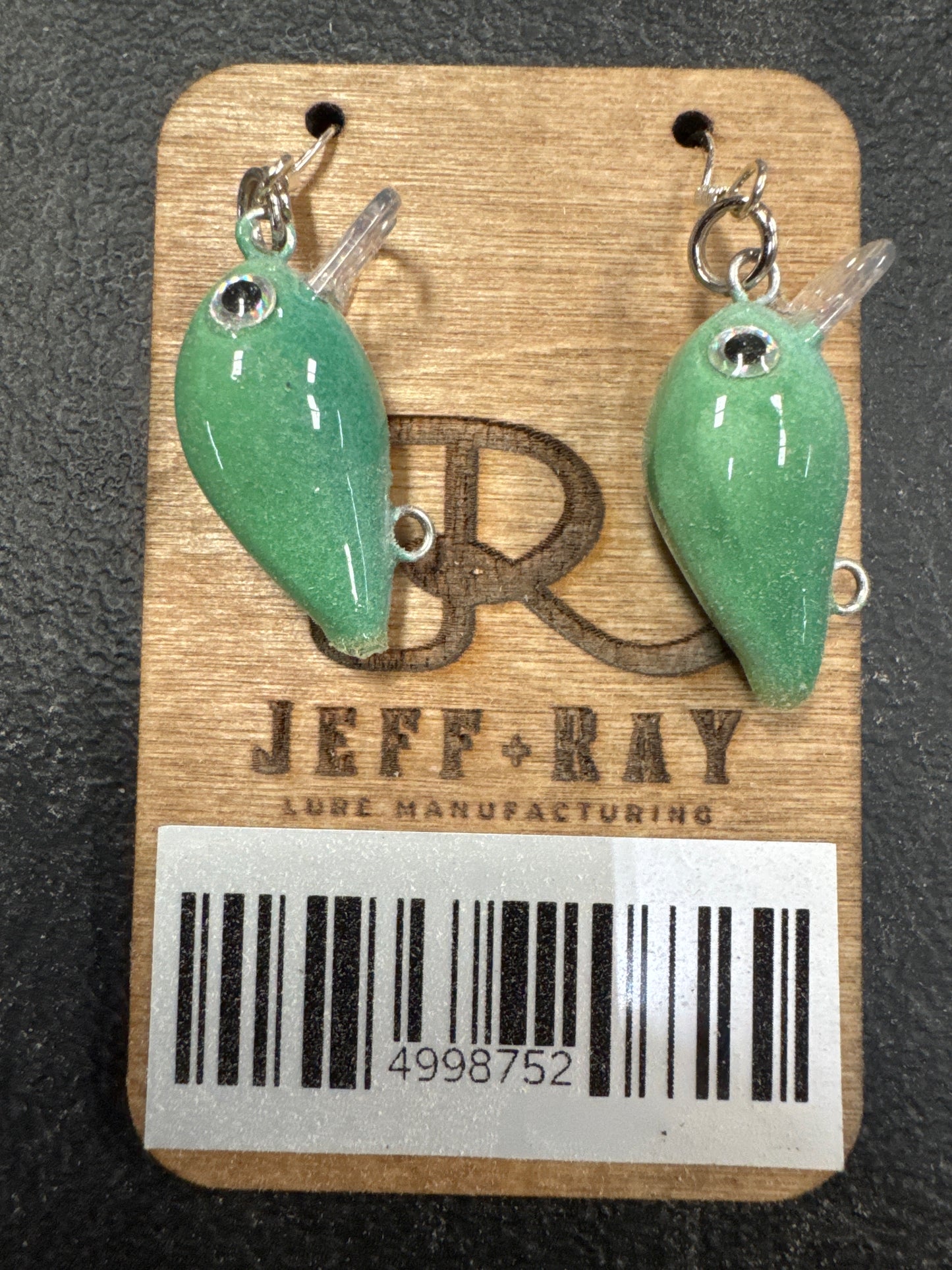 JR Mini Crank Bait Earrings