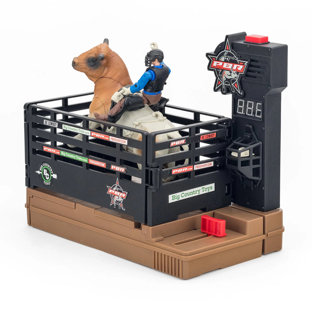 Bull Rider Tiles Bucking Bull & Rider – Clay Co Depot