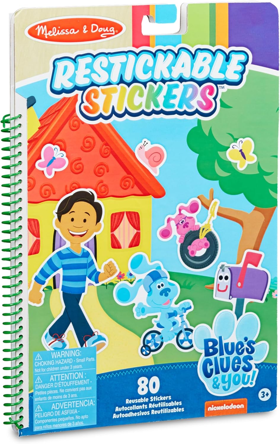 Restickable Stickers Flip Pad