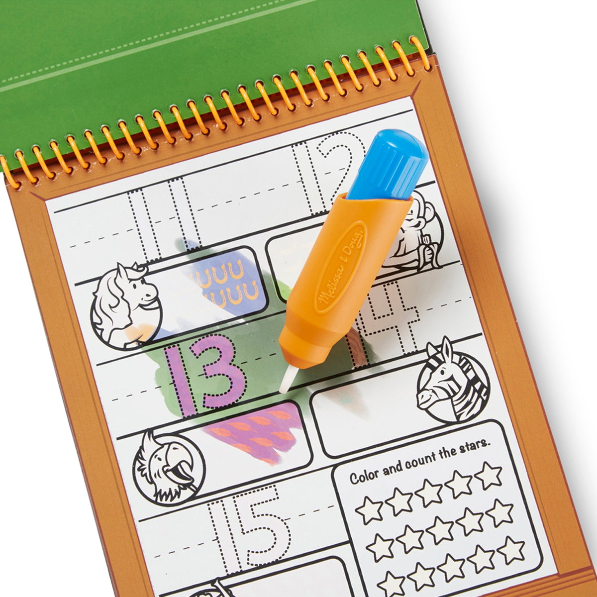 Water Wow! Water-Reveal Activity Pad - Numbers