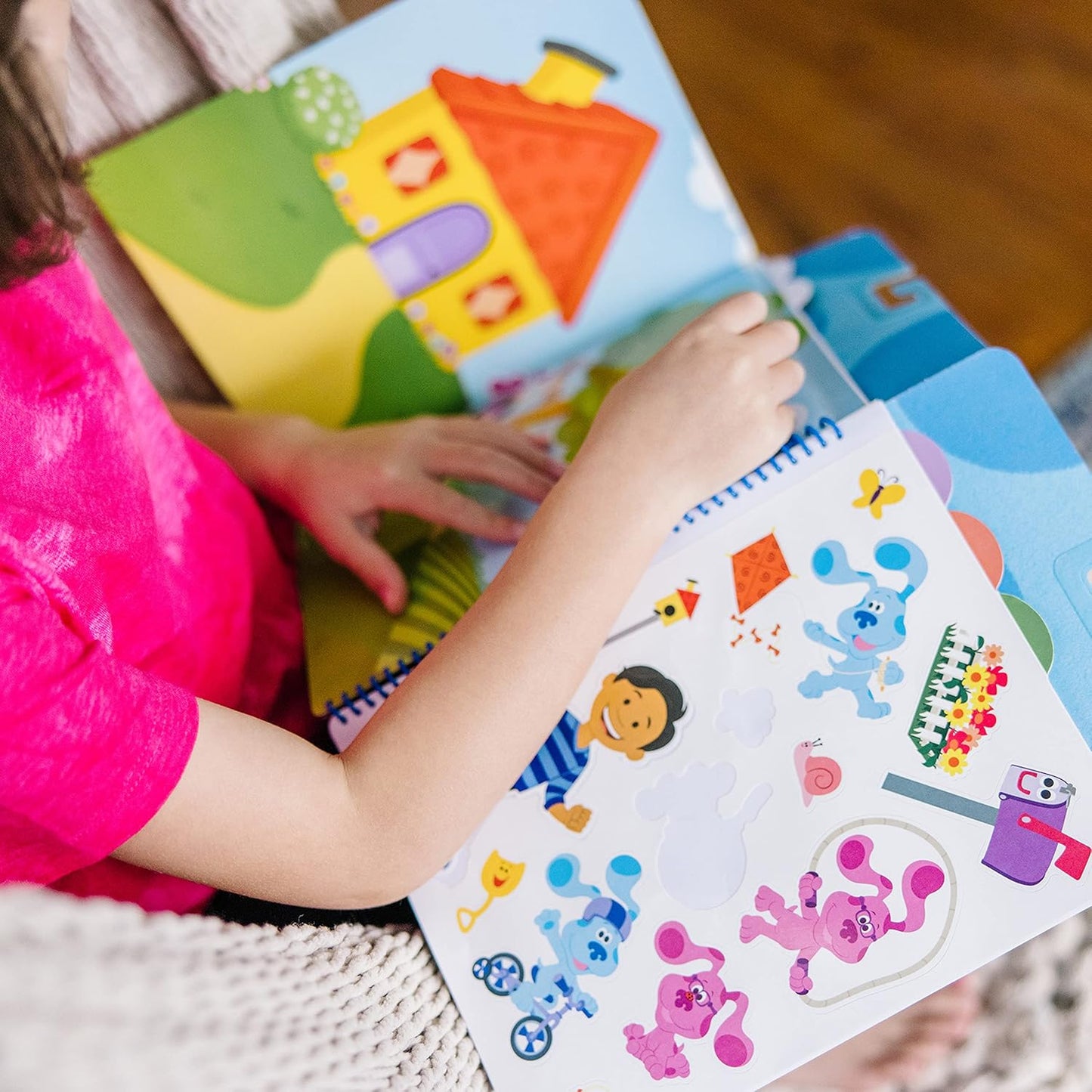 Restickable Stickers Flip Pad