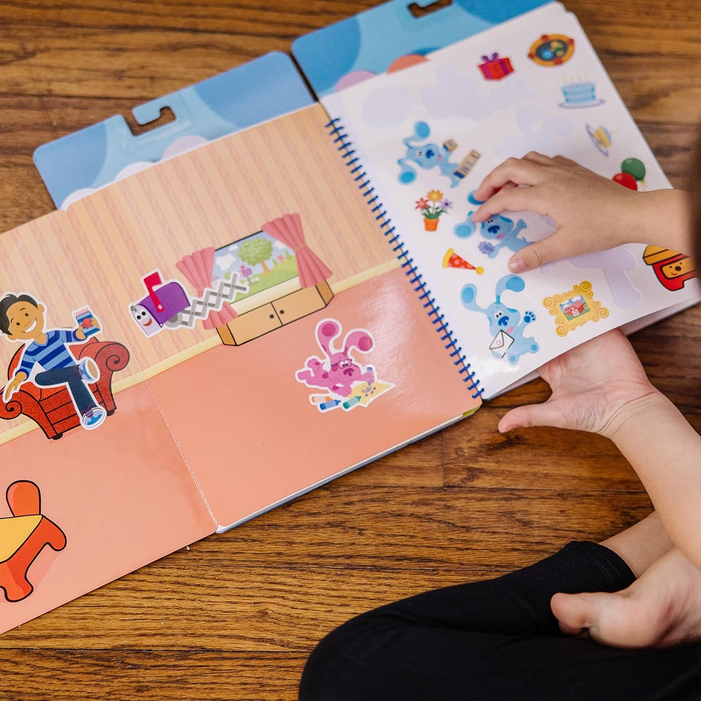 Restickable Stickers Flip Pad