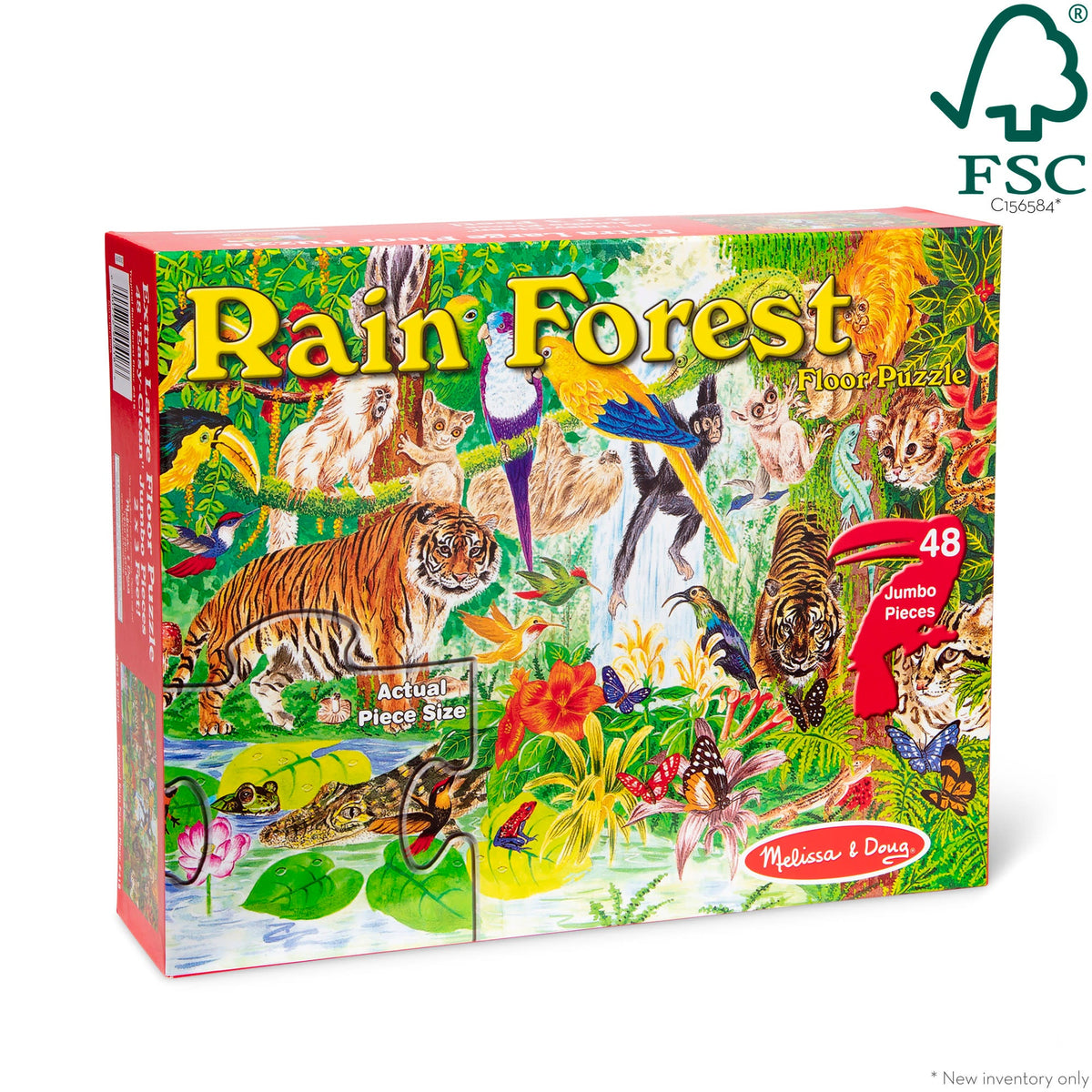 Rainforest Floor Puzzle - 48 Pieces