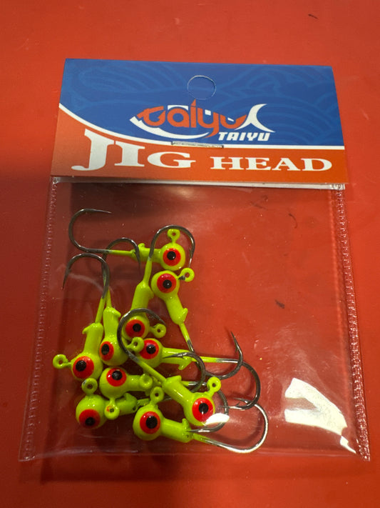 1/16 oz Crappie Jig per 10