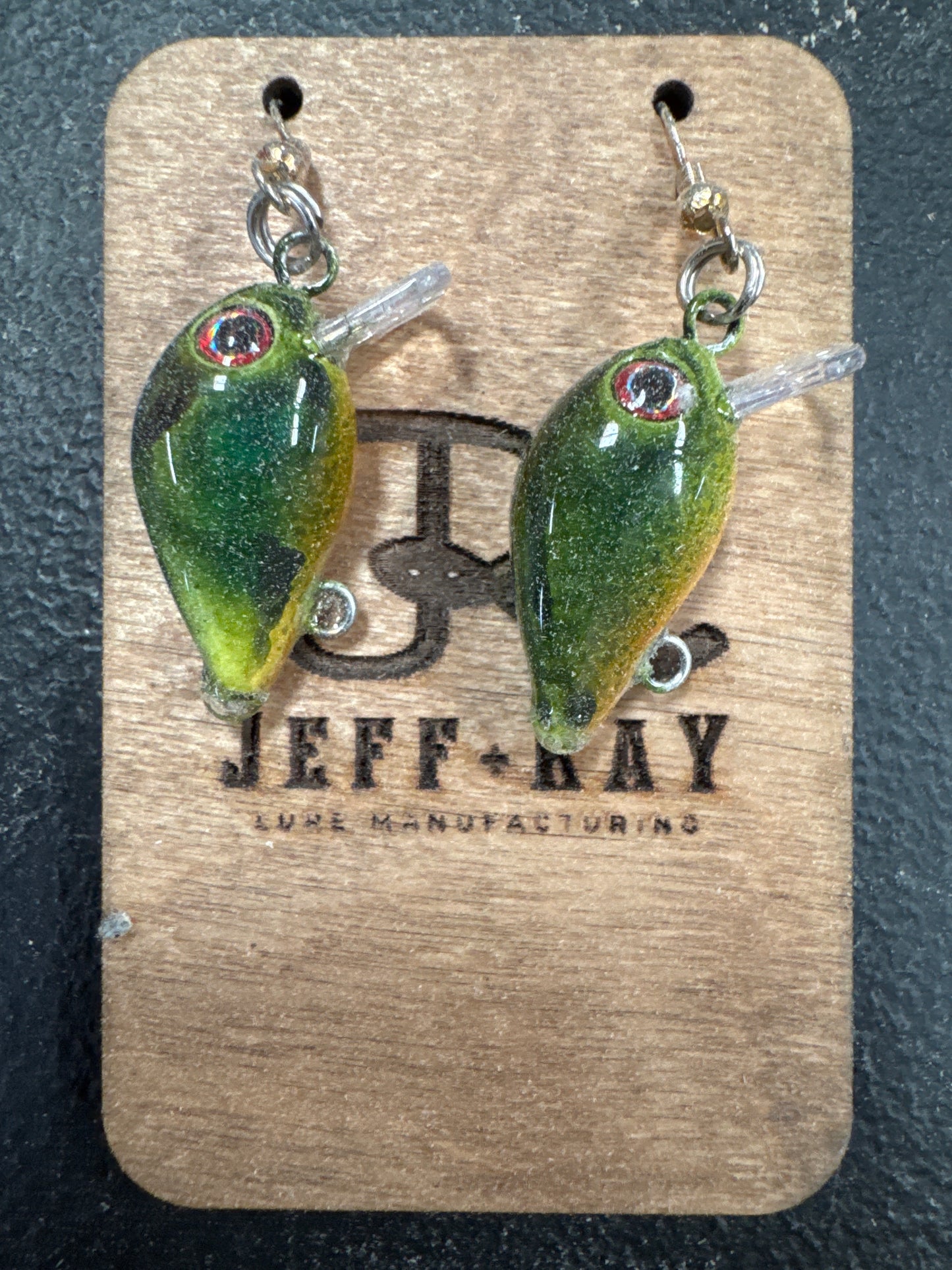 JR Mini Crank Bait Earrings
