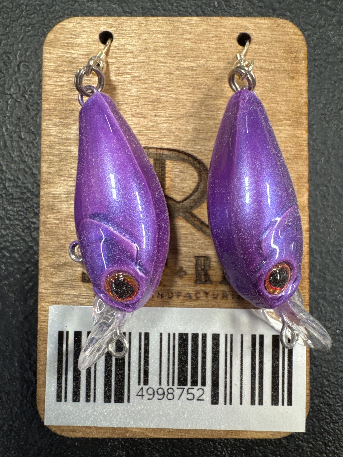 JR Crank Bait Earrings