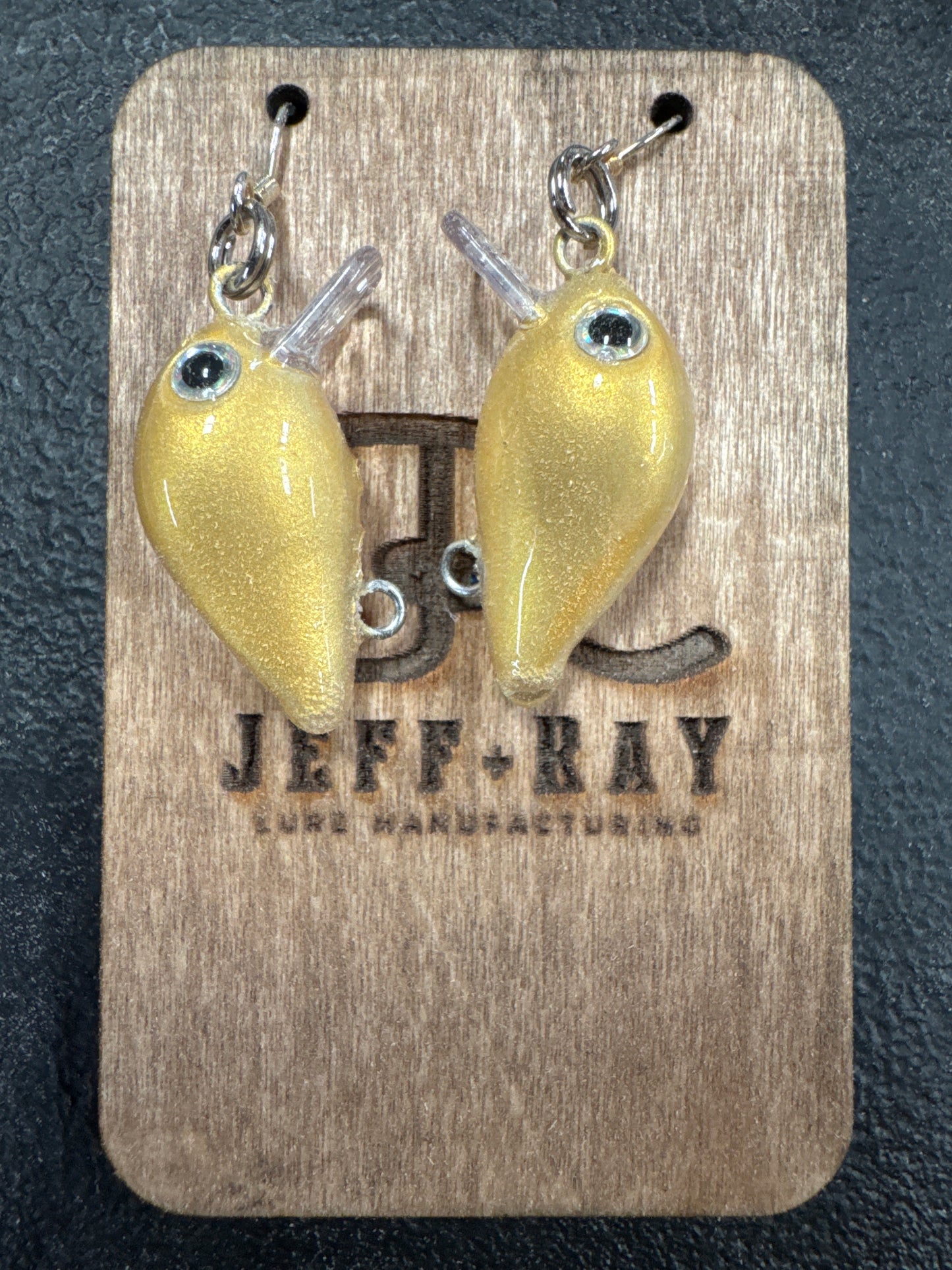 JR Mini Crank Bait Earrings