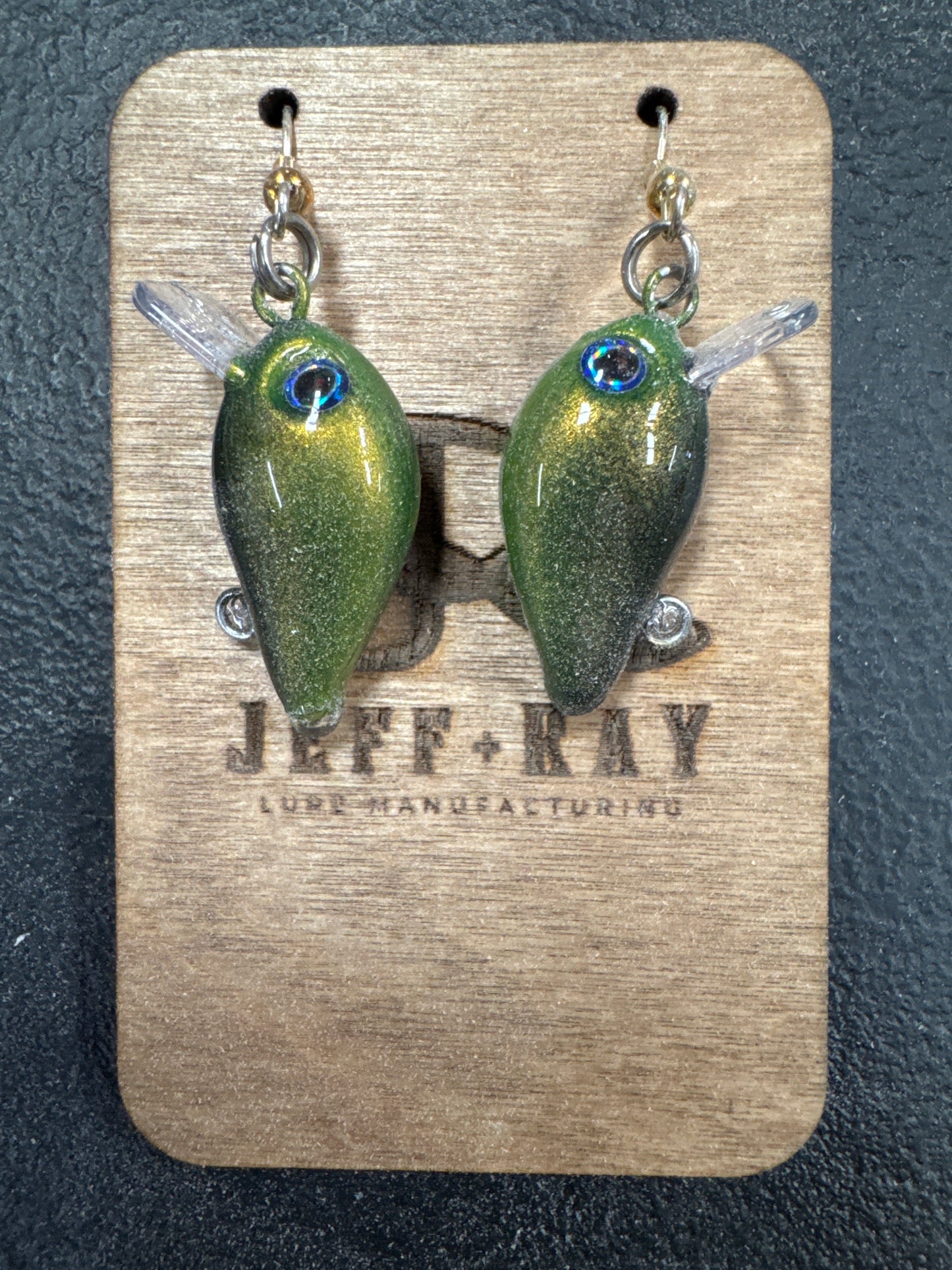 JR Mini Crank Bait Earrings