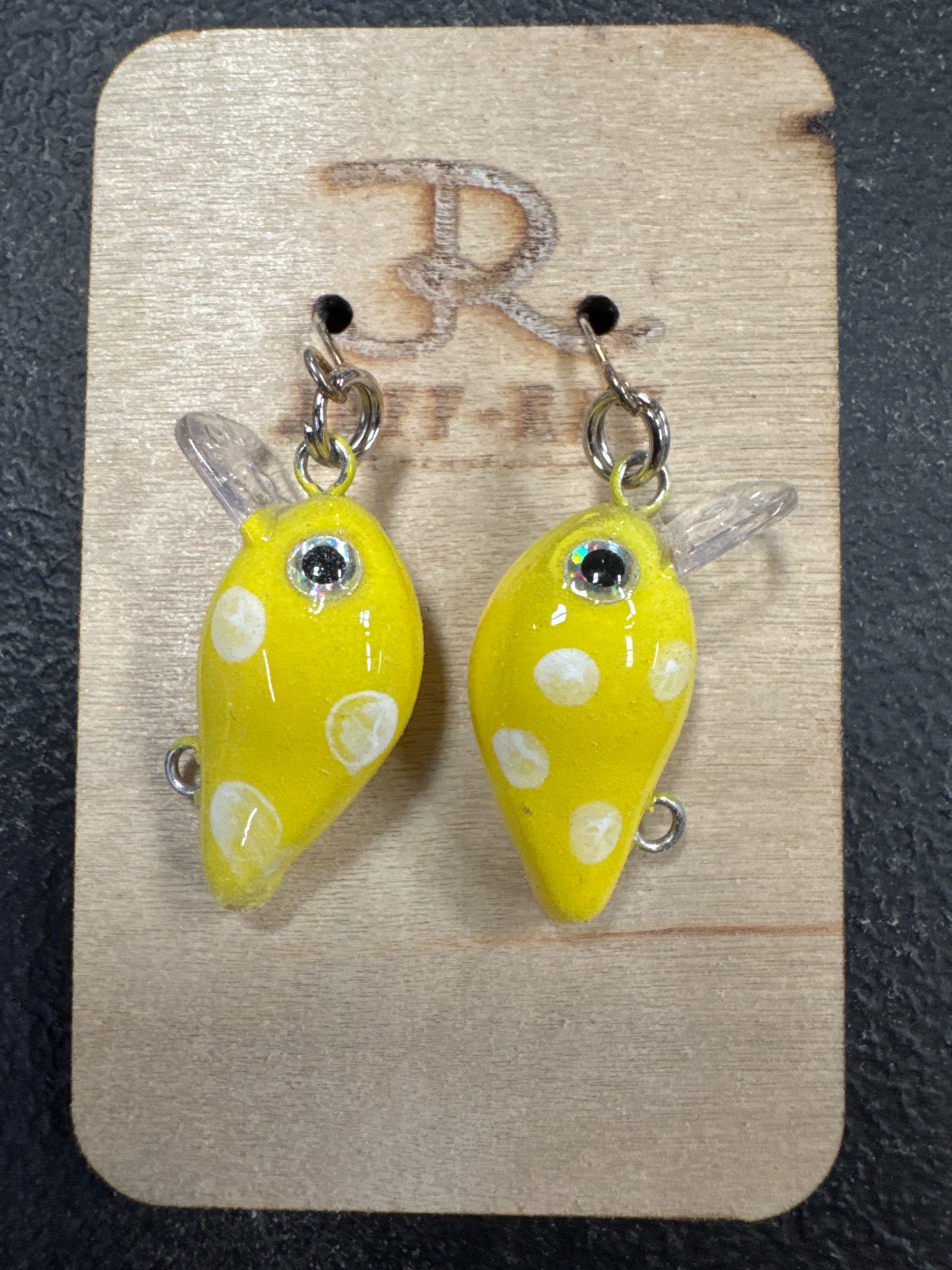 JR Mini Crank Bait Earrings