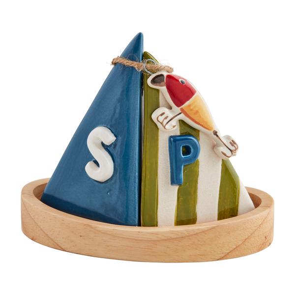 Sailboat Salt And Pepper Set