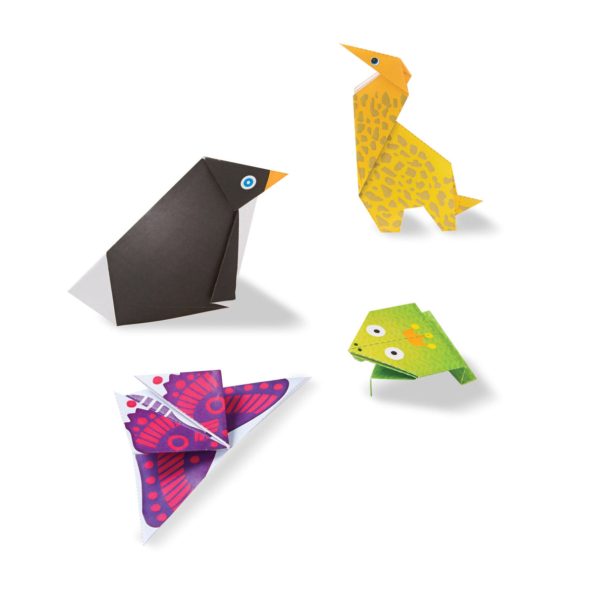 On the Go Origami Animals Craft Activity Set