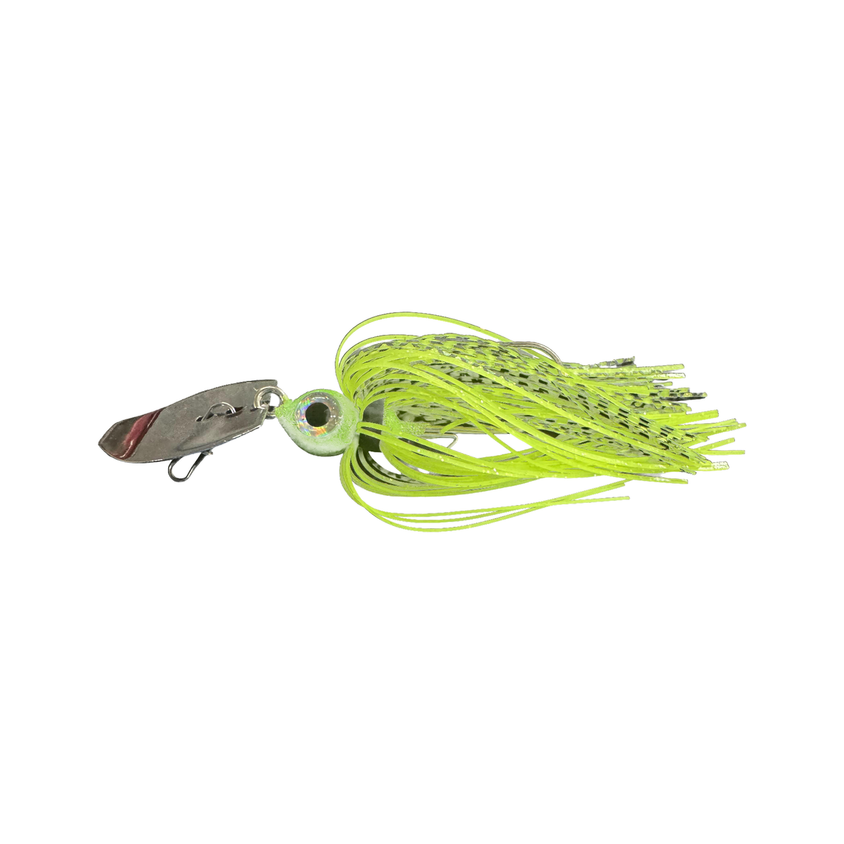 JR Bladed jig — Skirted — Chartreuse Baitfish