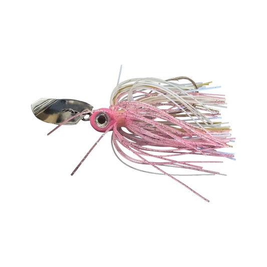 JR Bladed jig — Skirted — Rainbow Trout