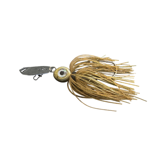 JR Bladed jig — Skirted — Texas Pumpkin