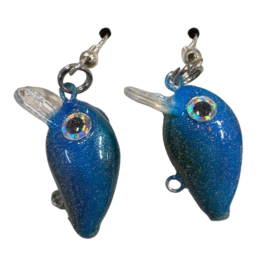 JR Mini Crank Bait Earrings