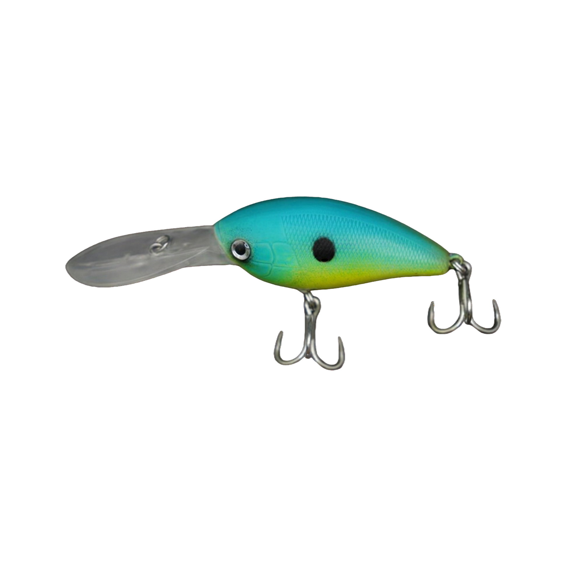 JR Medium diver — Style A — Blue Chartreuse