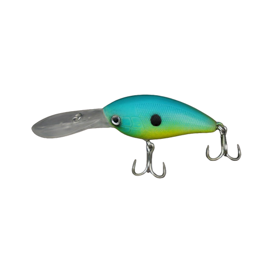 JR Medium diver — Style A — Blue Chartreuse