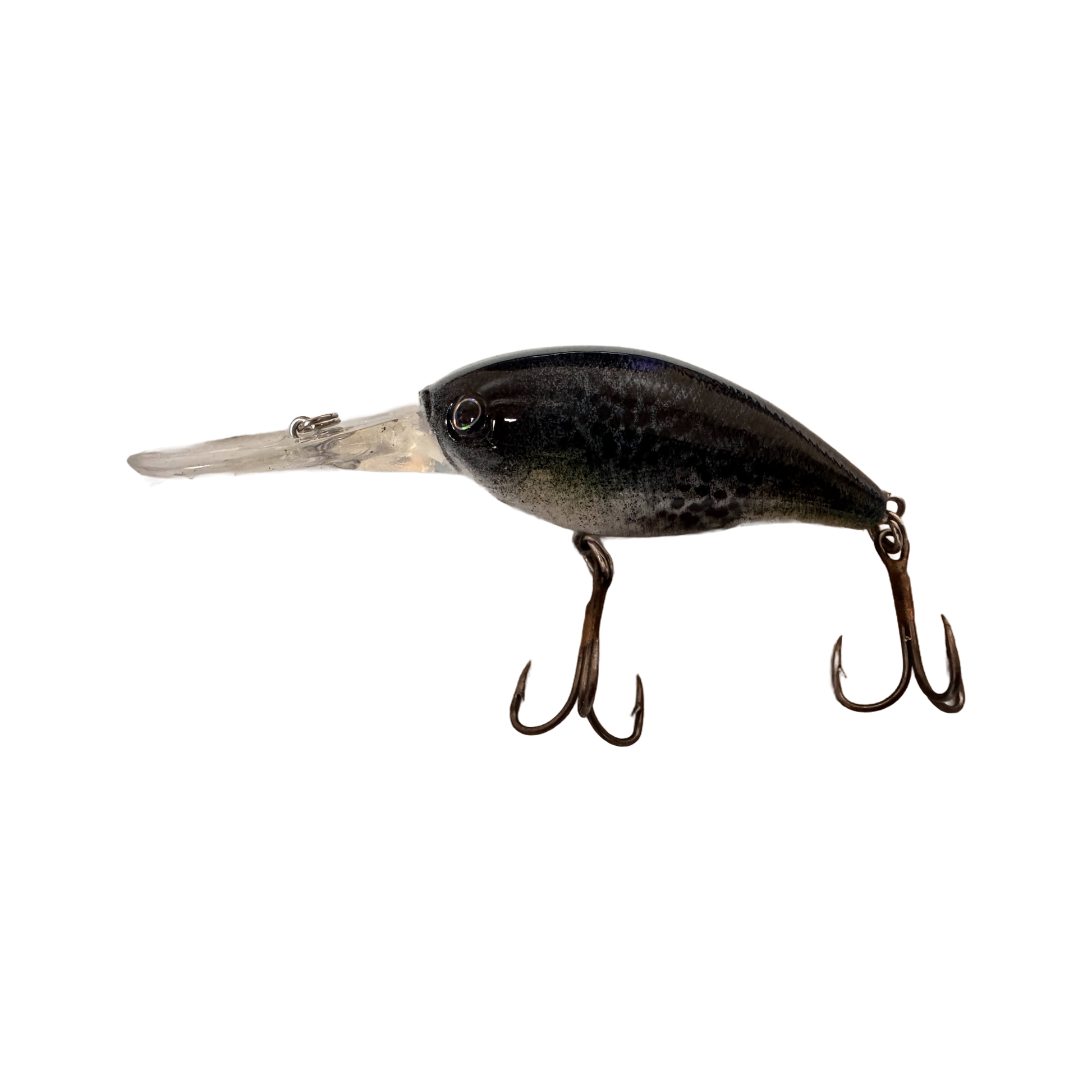 JR Medium diver — Style B — Smoke Shad