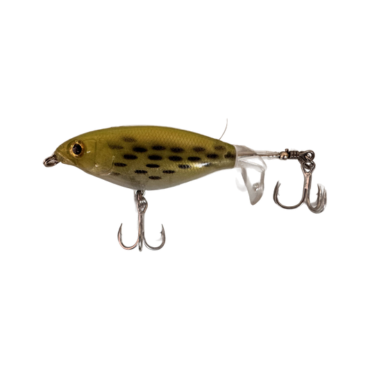 JR Prop bait — Standard — Black Sparkle